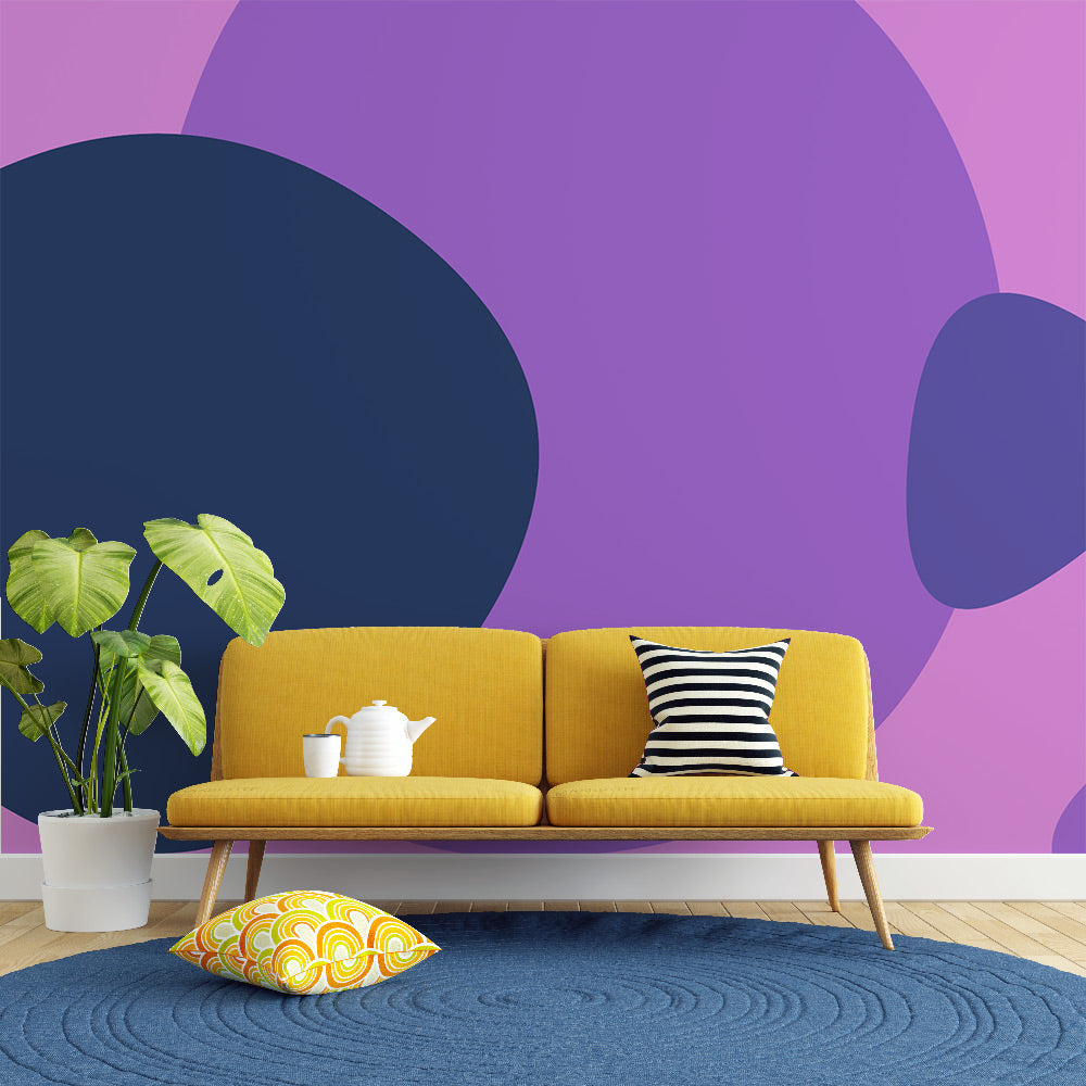 Pink Wallpaper — made-to-measure wall murals by Muralora