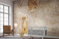 Safari Lion Mural Wallpaper | Dreamy Moon and Stars Design