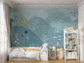 Ocean Mural Wallpaper | Underwater Marine Life Scene
