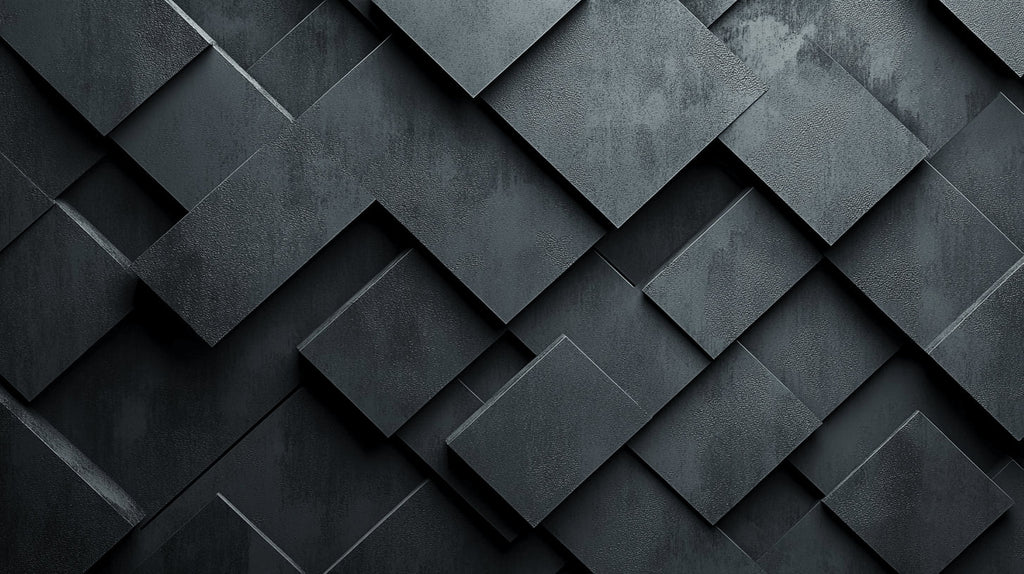 Black diamond geometric pattern design file showing intricate 3D detail and texture