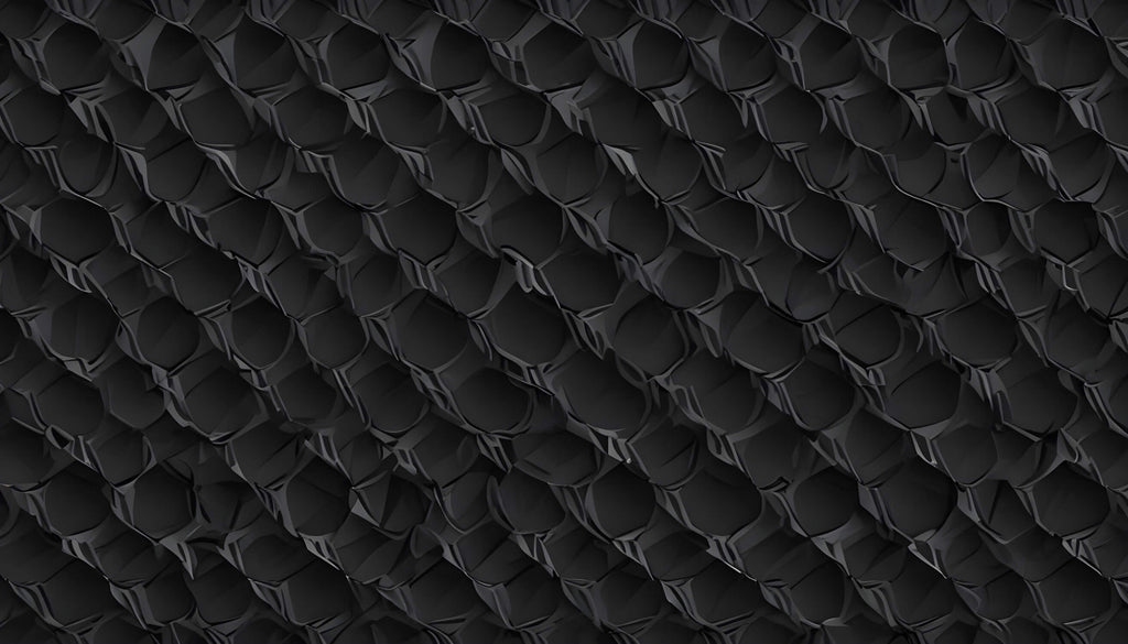 Black snake skin pattern design file showing detailed 3D scale texture