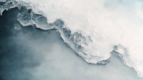 Arctic glacier abstract design file showing detailed ice patterns and cool blue tones