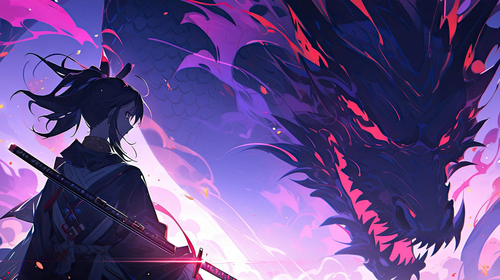 Design file showing detailed pattern of purple and blue abstract wallpaper with flowing shapes