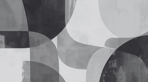 Abstract geometric curves wallpaper design file showing flowing monochrome pattern