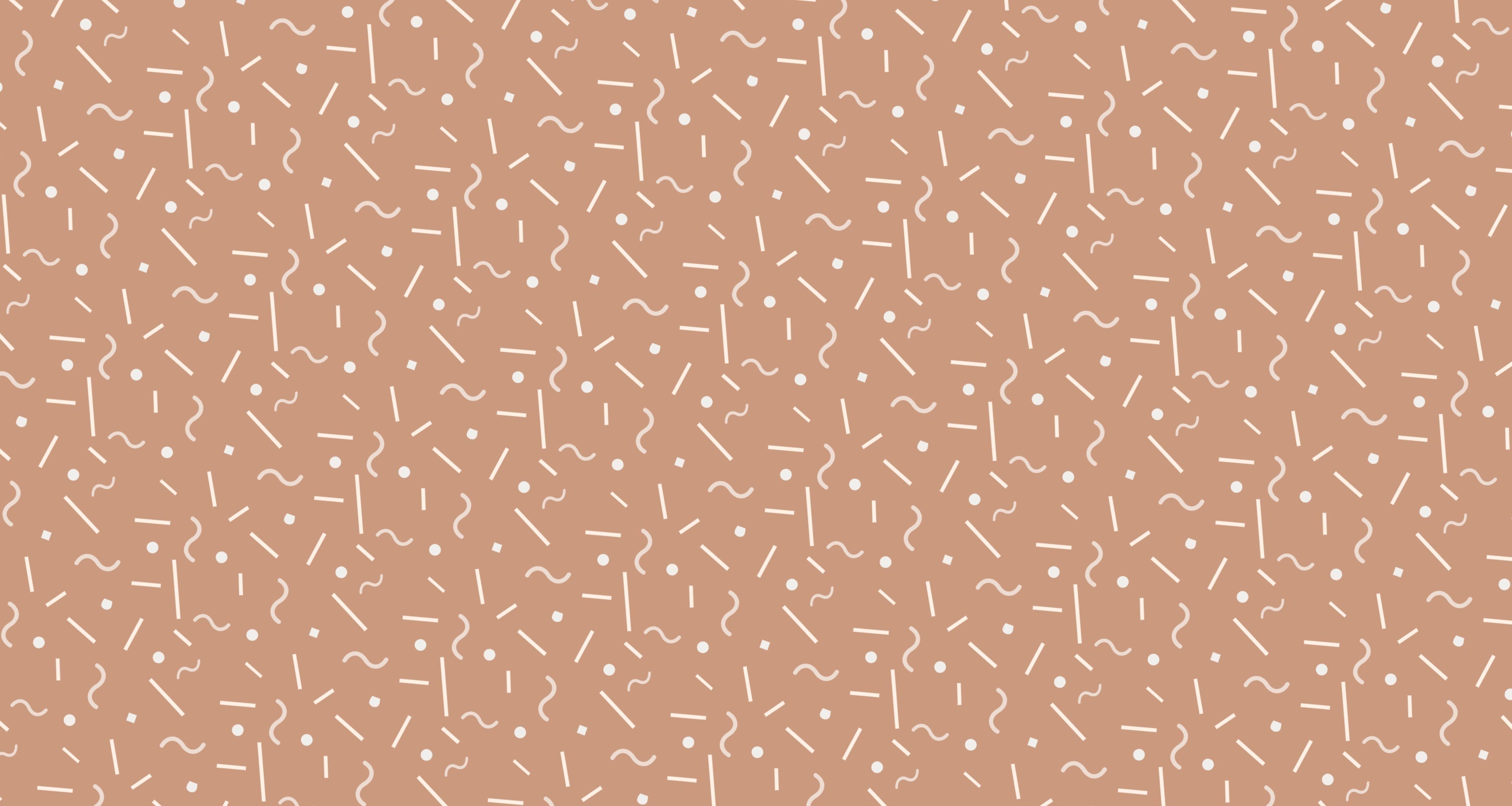 Geometric pattern wallpaper design file showing detailed terracotta abstract shapes and curves