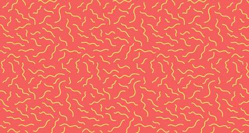 Golden waves on terracotta design file showing intricate pattern details and metallic accents