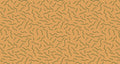Modern abstract wave wallpaper in green and terracotta creating a flowing atmosphere in a minimalist living room setting