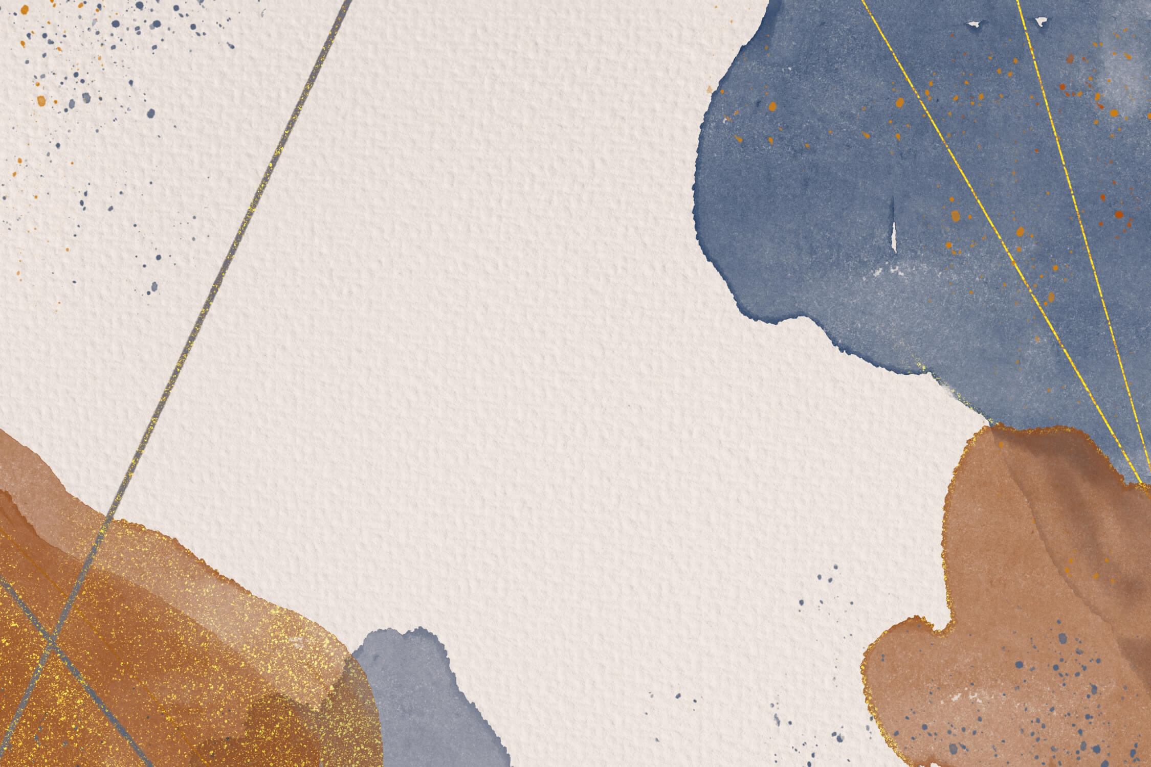 Design file showing detailed pattern of modern abstract art with flowing navy and gold elements