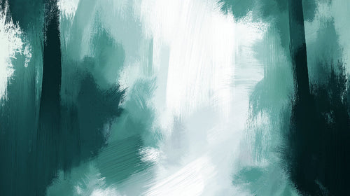 Green watercolor abstract wallpaper design file showing fluid artistic pattern