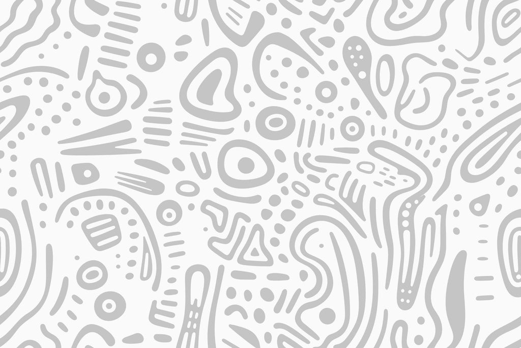 Modern grey line art wallpaper design file showing fluid curves and geometric pattern details