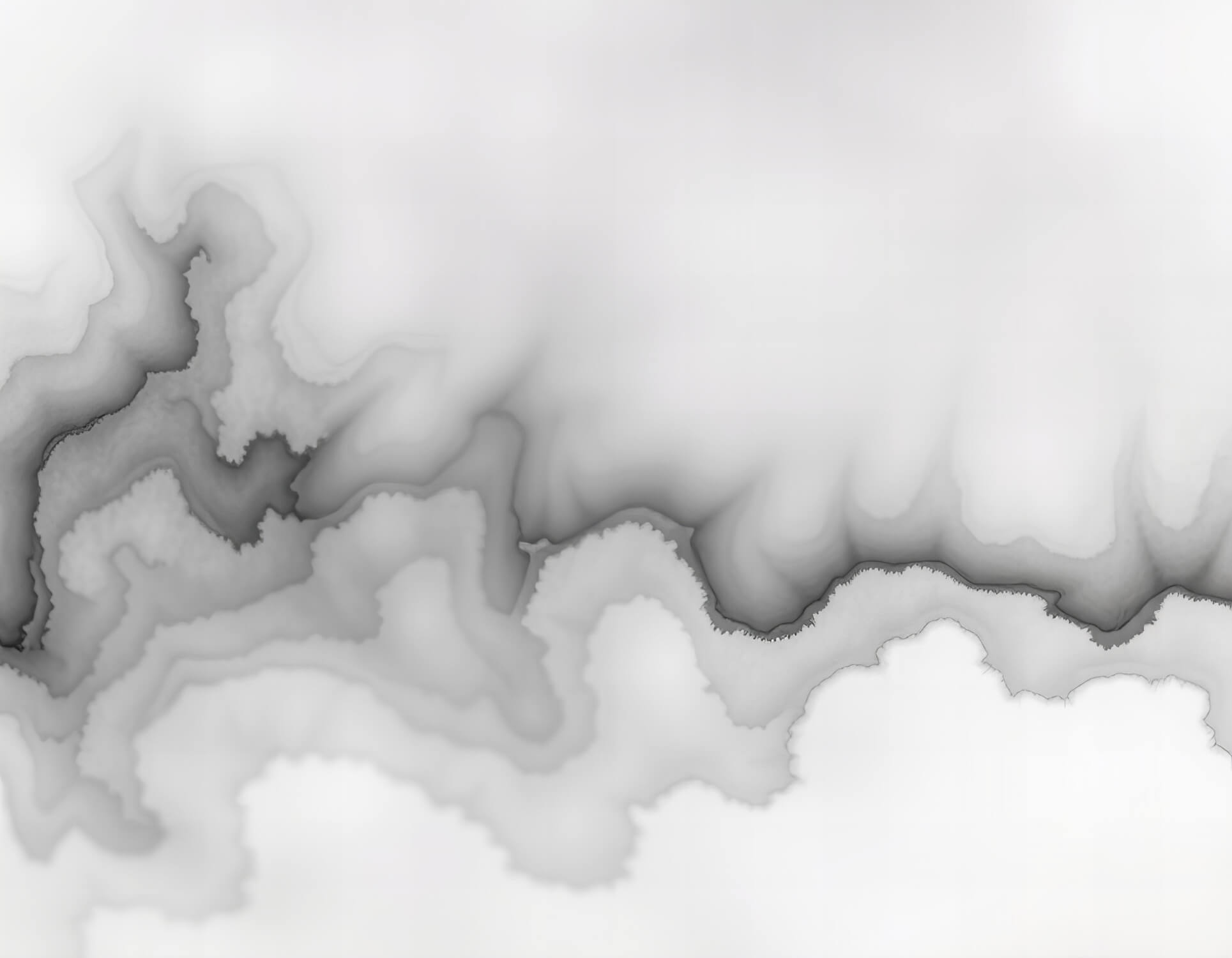 Grey watercolor cloud pattern design file showing fluid abstract details
