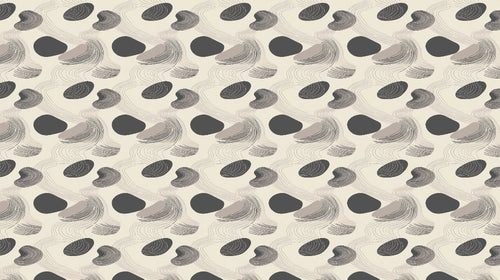 Abstract organic curved lines design file showing the full pattern layout