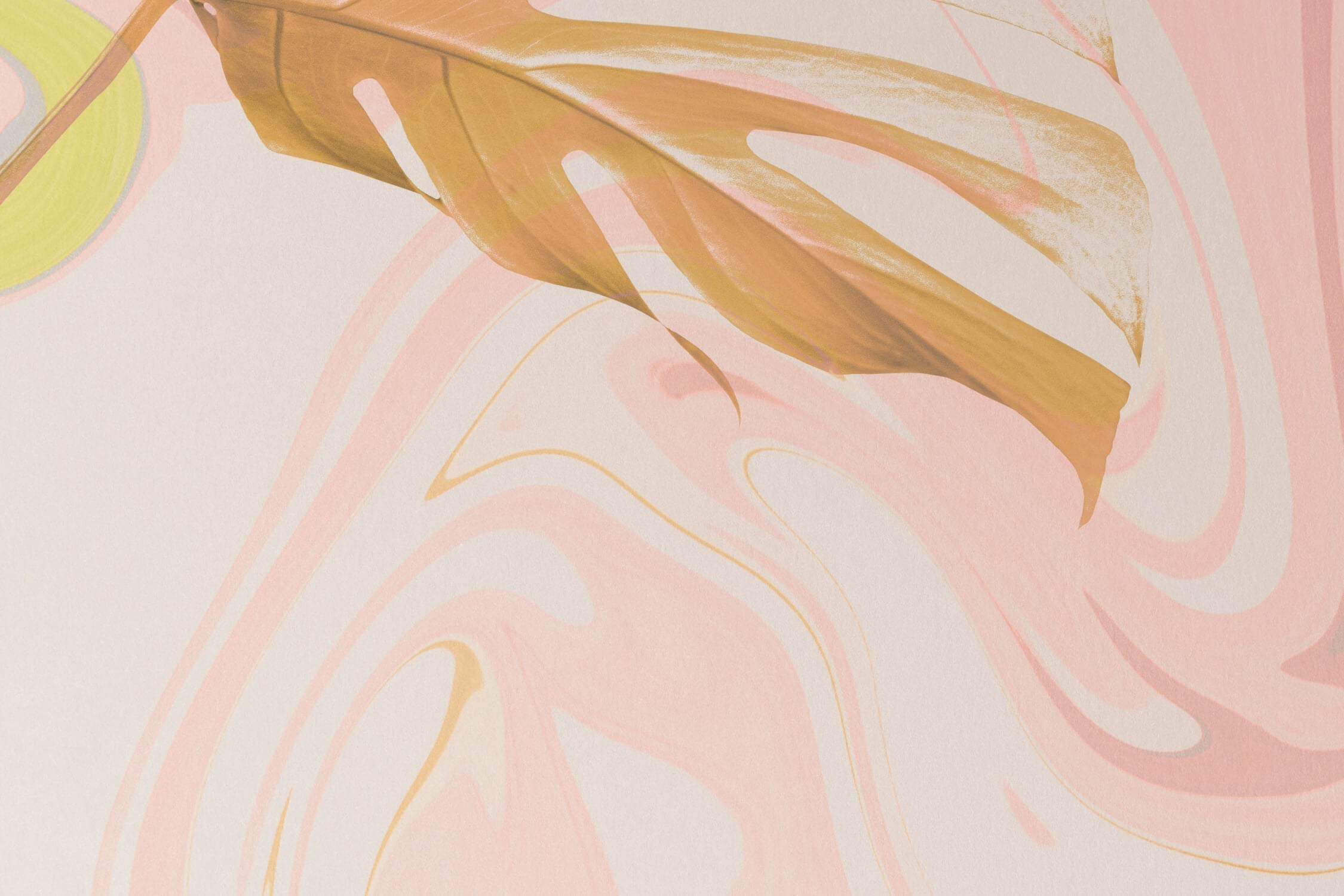 Pink and gold marble wallpaper design file showing fluid pattern details