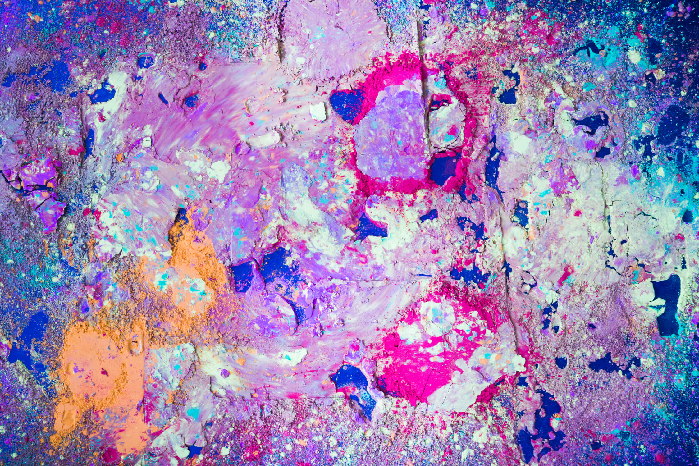 Abstract Purple and Blue wallpaper design file showing detailed color pattern and texture