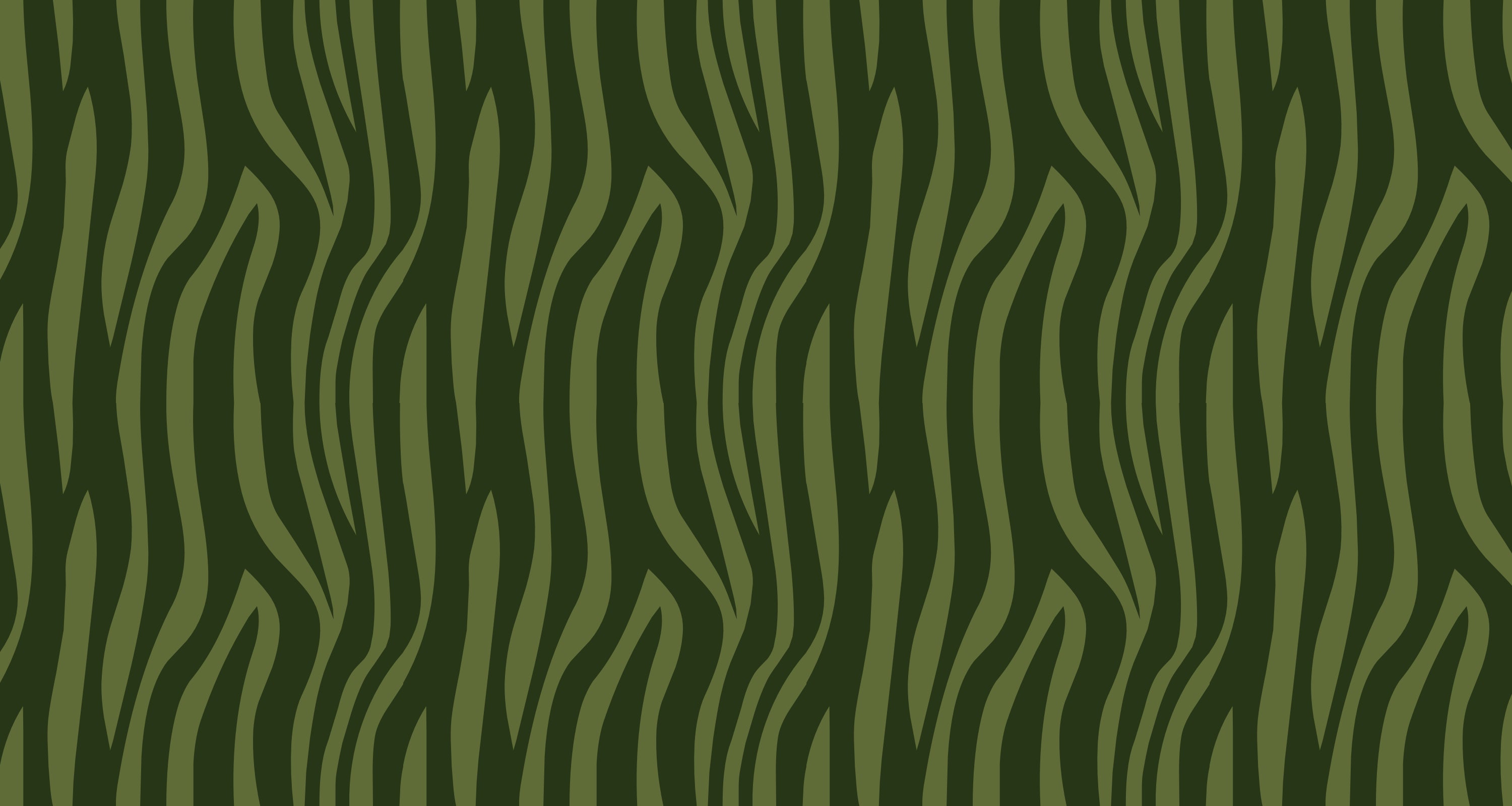 Green zebra pattern wallpaper design file showing fluid stripes and organic movement