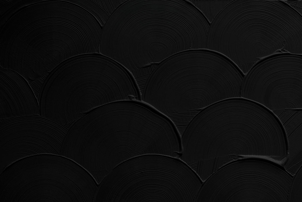 Black Art Deco circular pattern design file showing intricate details and textures