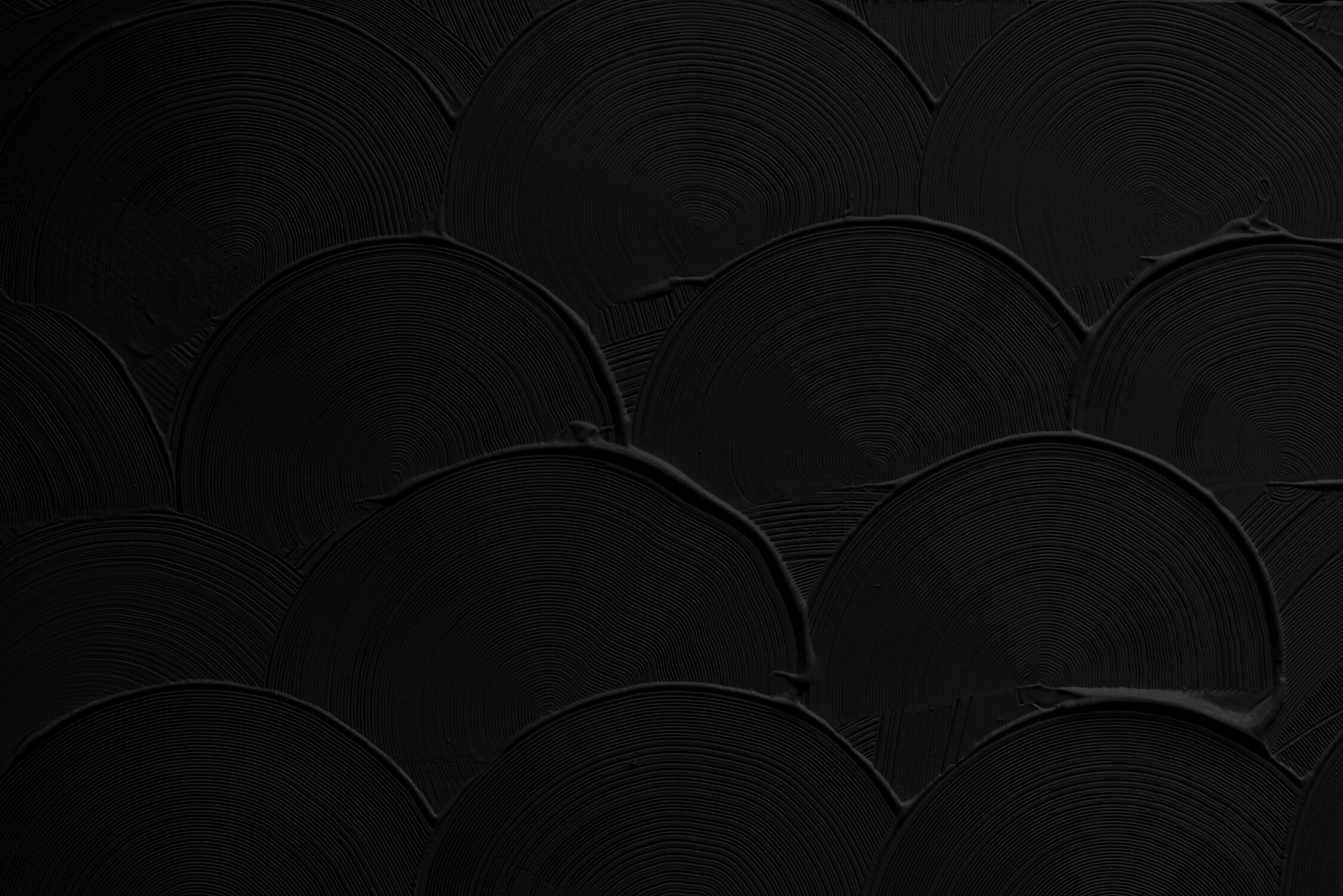 Black Art Deco circular pattern design file showing intricate details and textures