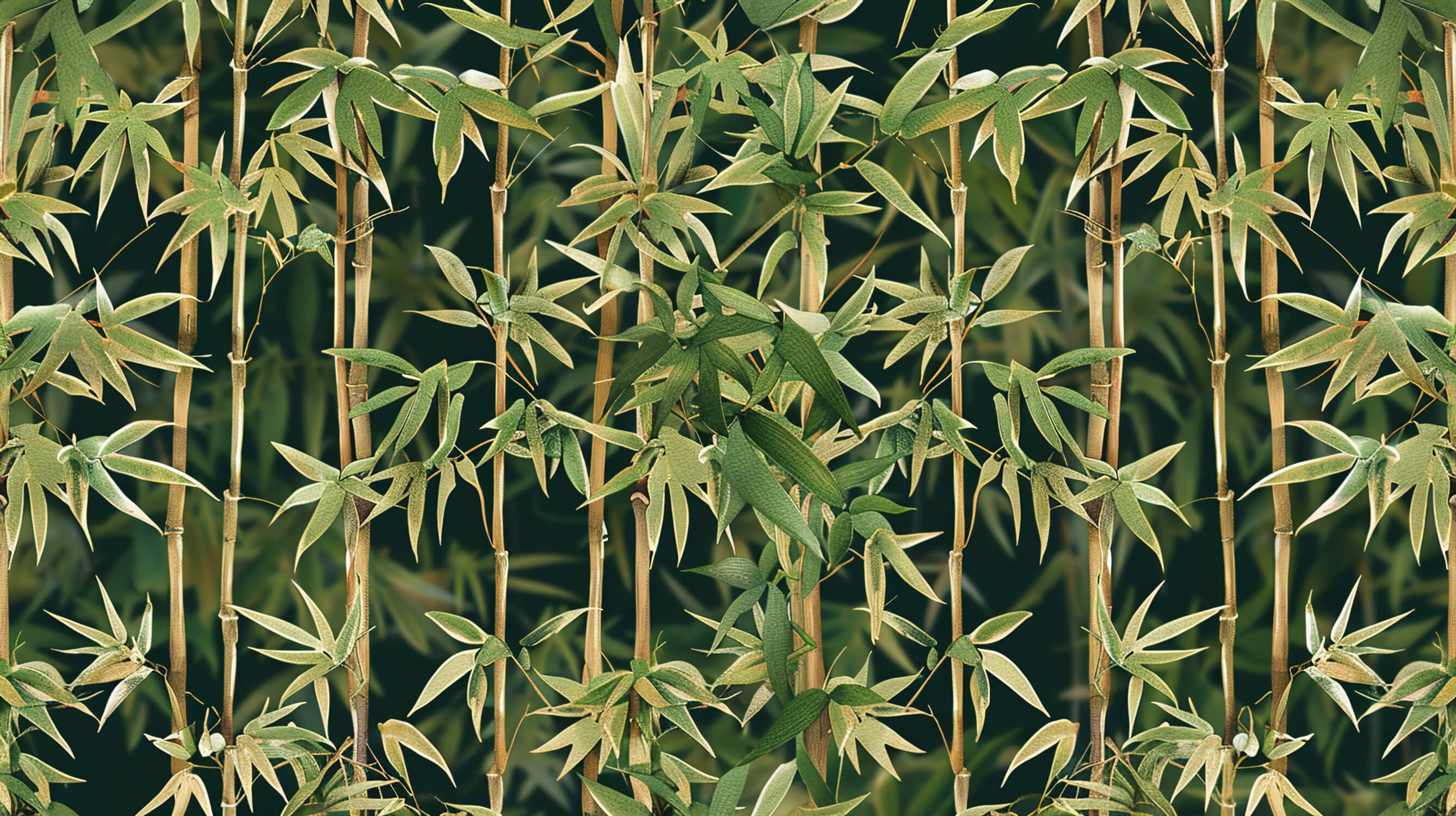 Bamboo forest wallpaper design file showing intricate leaf and stem details
