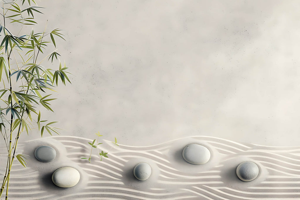 Bamboo and stone waves design file showing intricate pattern details