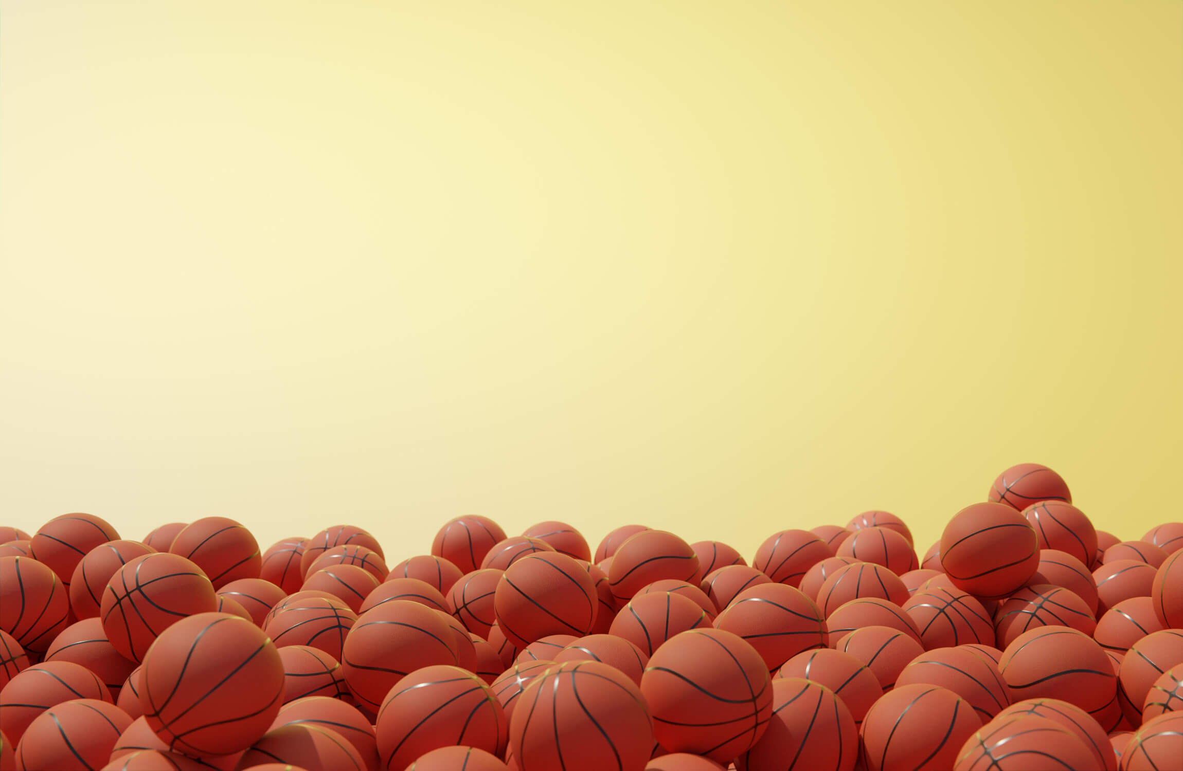 Basketball pattern design file showing detailed orange sports motifs on neutral background
