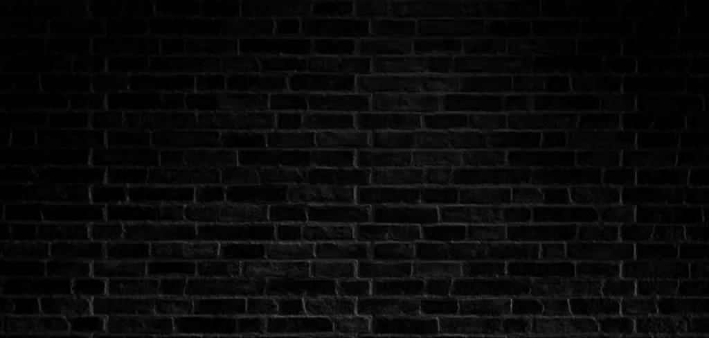 Black brick wallpaper design file showing detailed texture and pattern