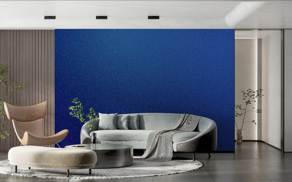 Modern geometric wallpaper featuring in an upscale entrance hall