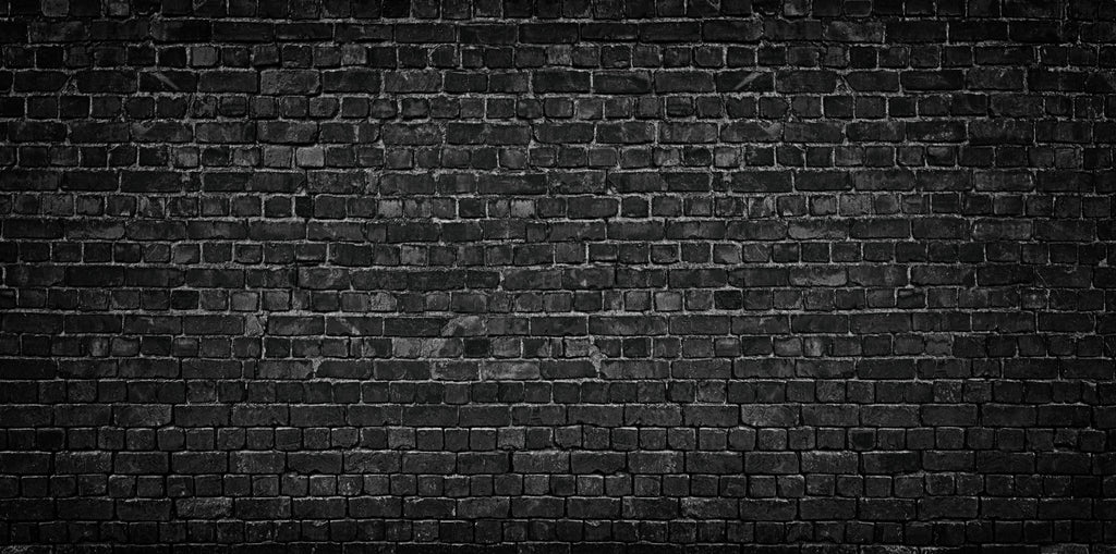 Black brick wallpaper design file showing detailed 3D texture pattern
