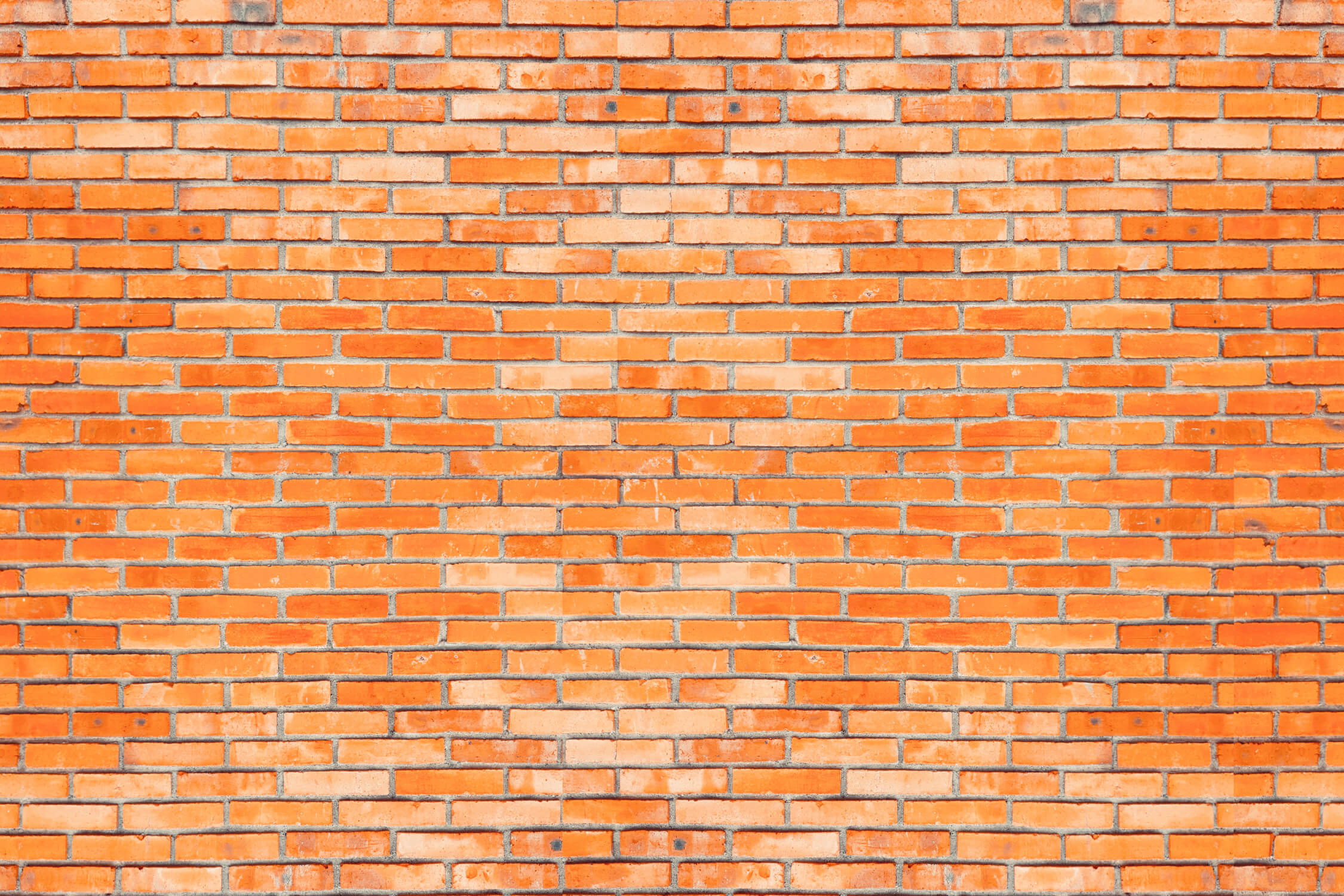 Design file of orange brick wallpaper pattern showing authentic texture and detail