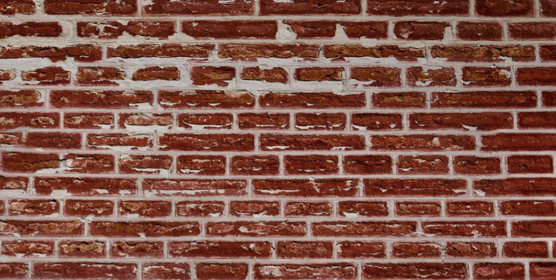 Red brick wallpaper design file showing detailed texture and authentic weathered finish