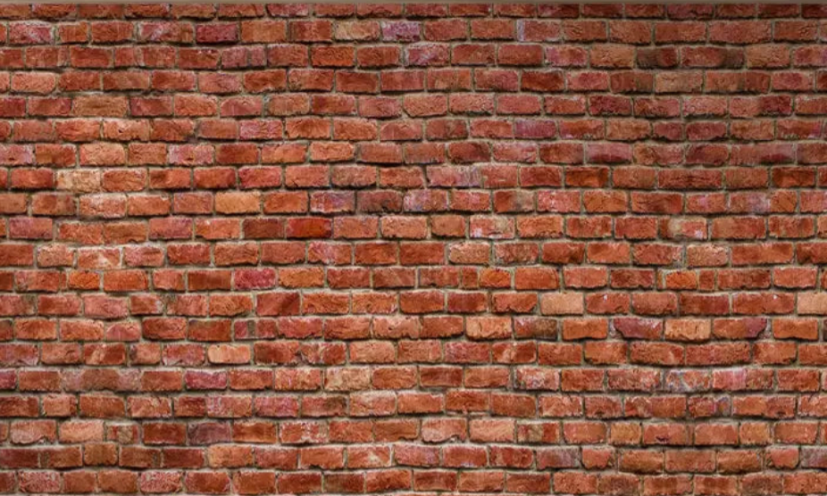 Red brick wallpaper design file showing detailed texture and mortar lines