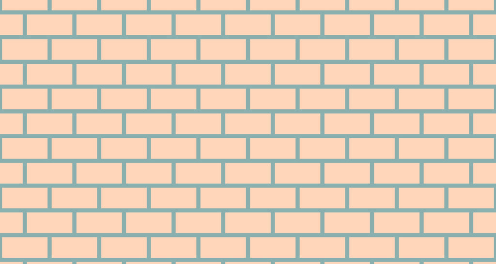 Beige and sage brick pattern wallpaper design file showing detailed geometric arrangement