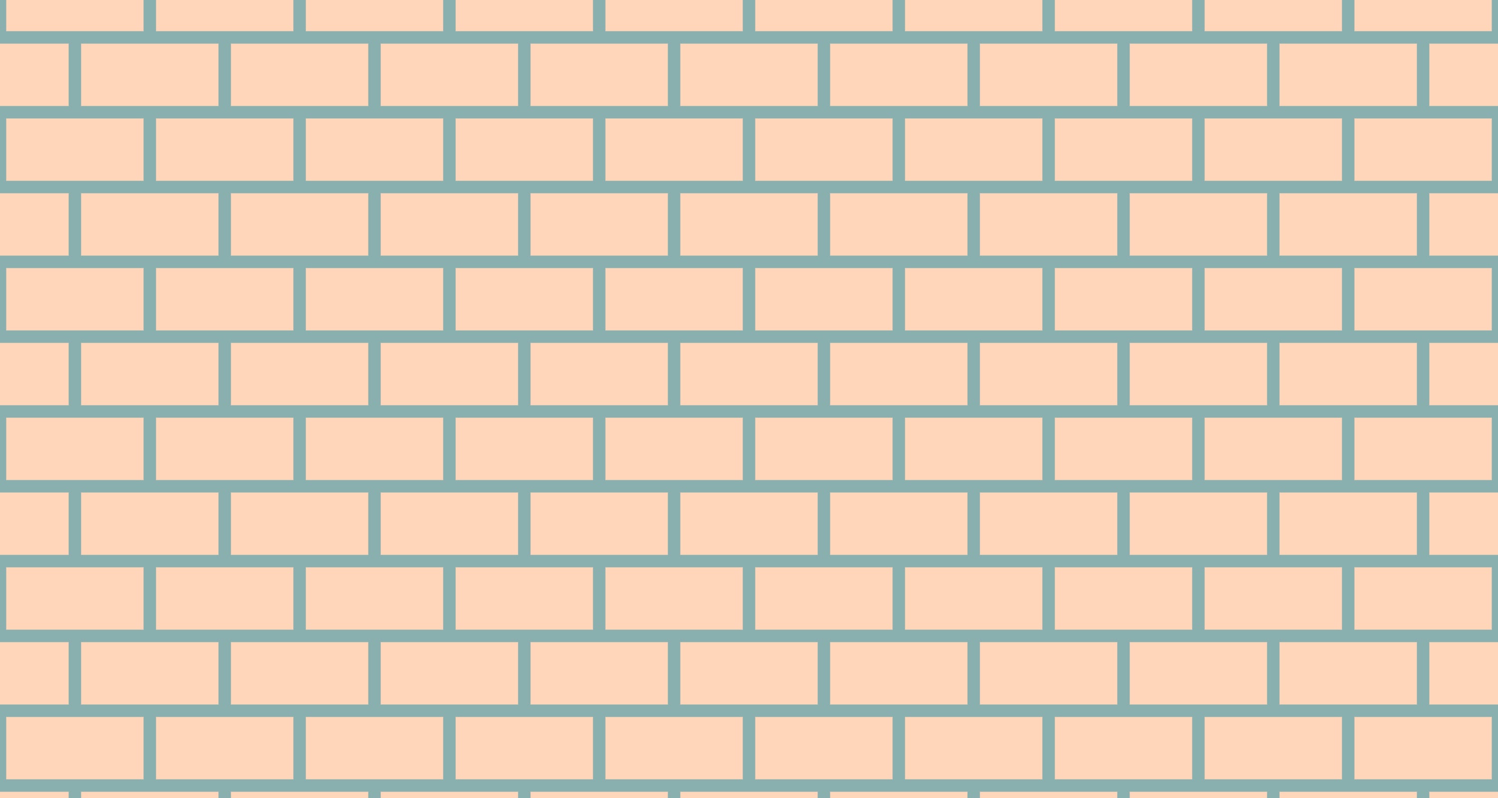 Beige and sage brick pattern wallpaper design file showing detailed geometric arrangement