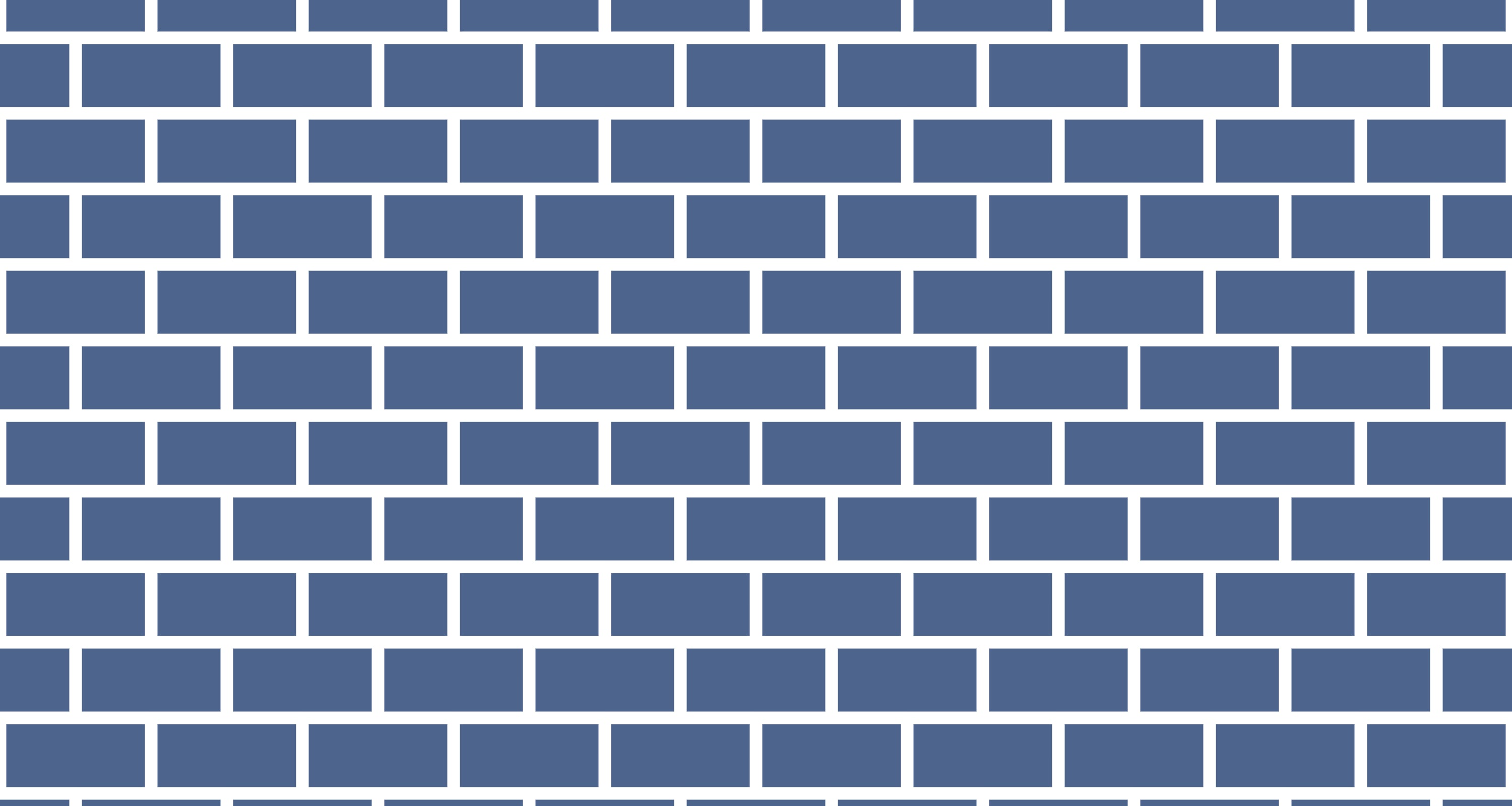 Blue brick pattern wallpaper design file showing detailed texture and grout lines