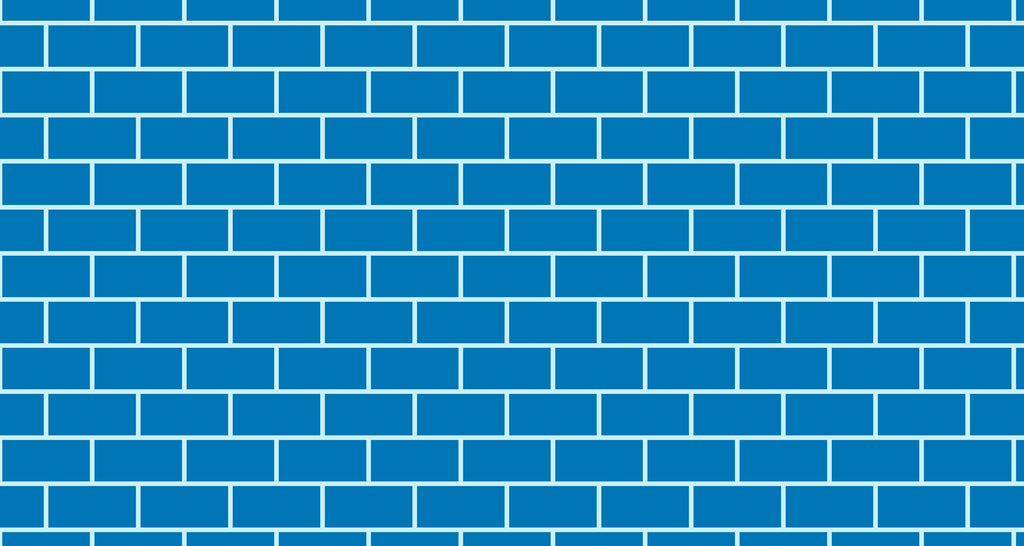 Blue brick pattern wallpaper design file showing detailed geometric layout