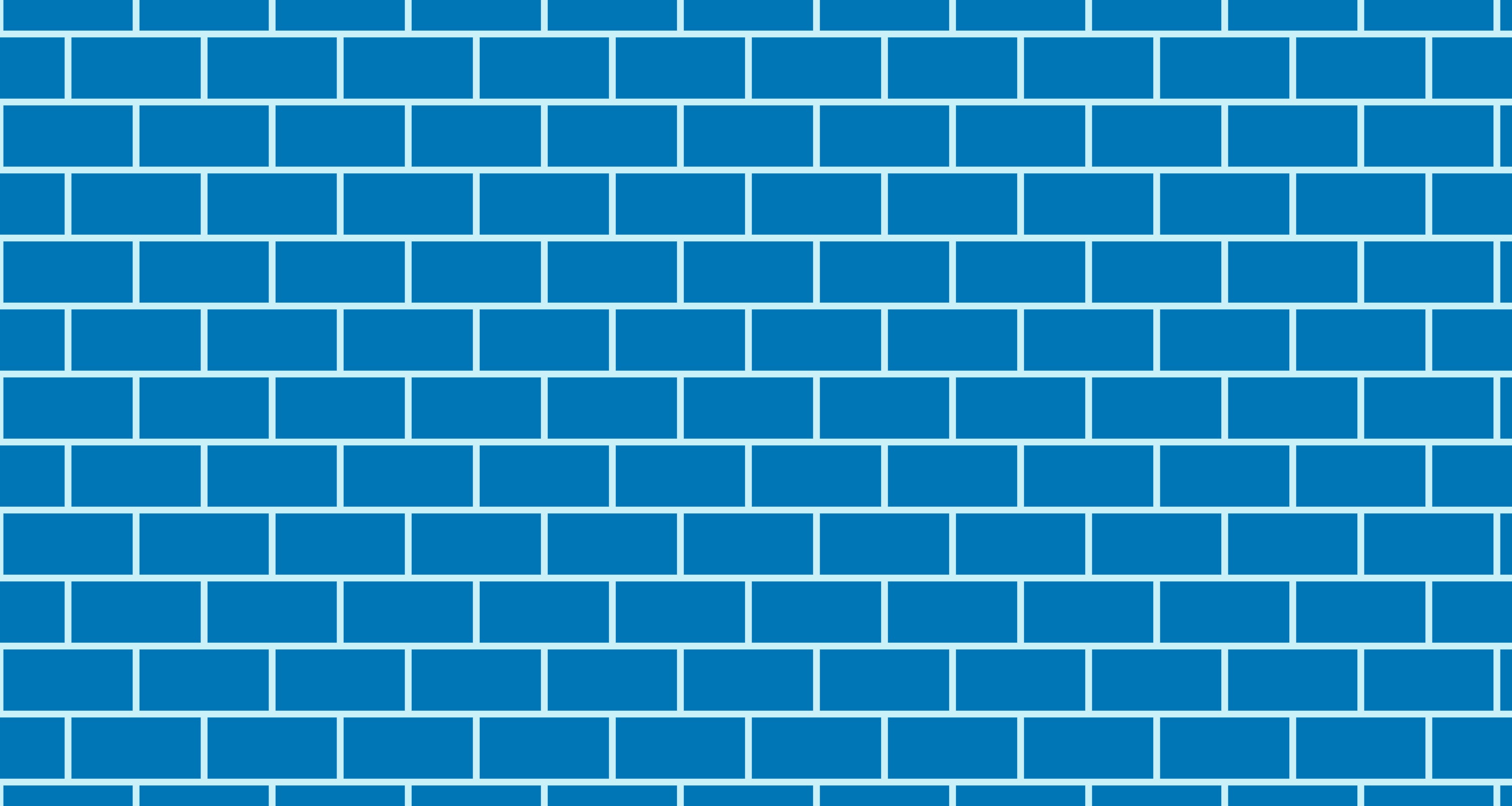 Blue brick pattern wallpaper design file showing detailed geometric layout