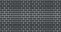 Modern grey brick wallpaper creating an industrial feel in a stylish living room with minimal furniture