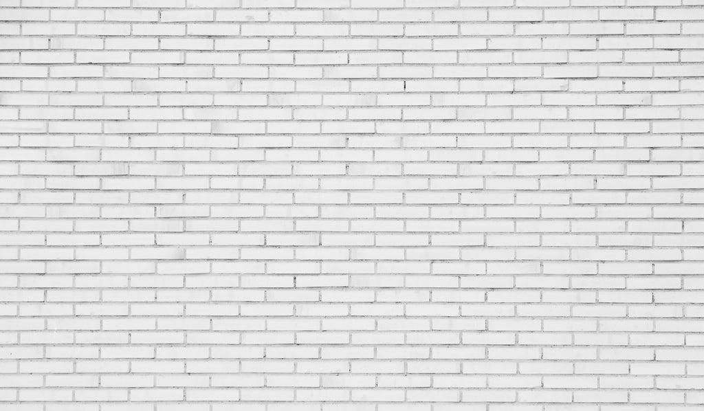 White brick wall pattern design file showing detailed texture and grout lines