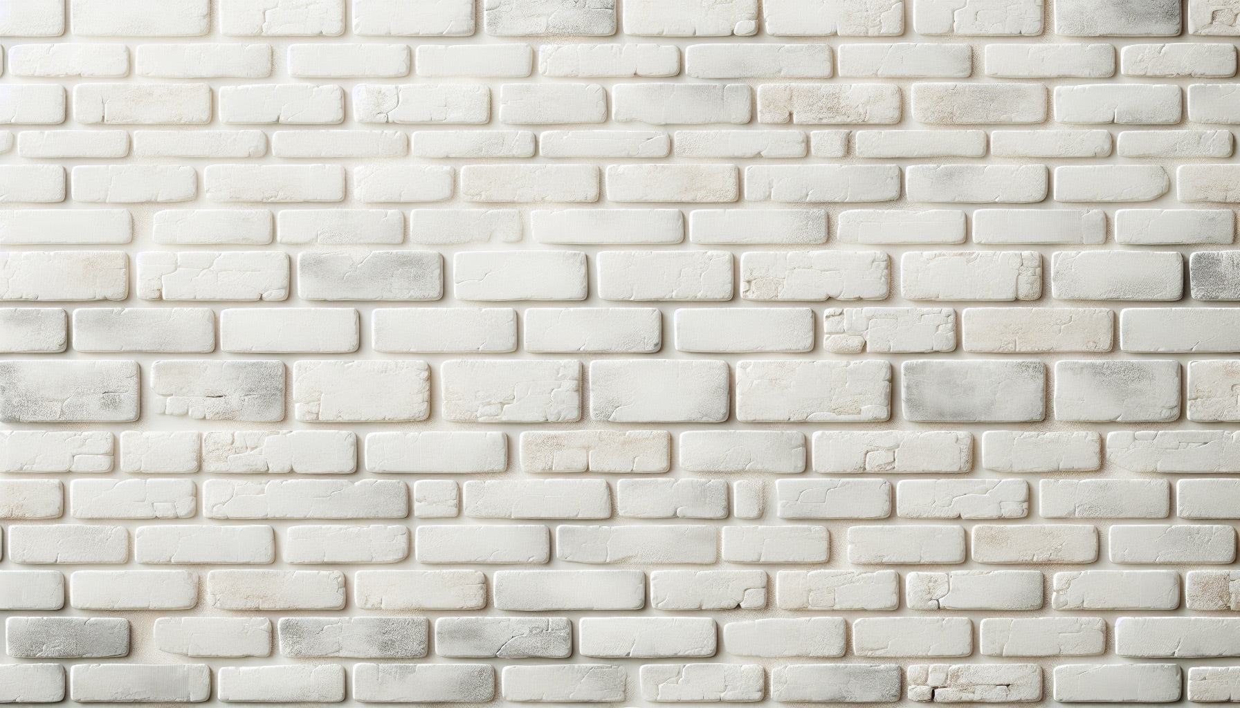 White brick wall pattern design file showing detailed texture and dimensional effects