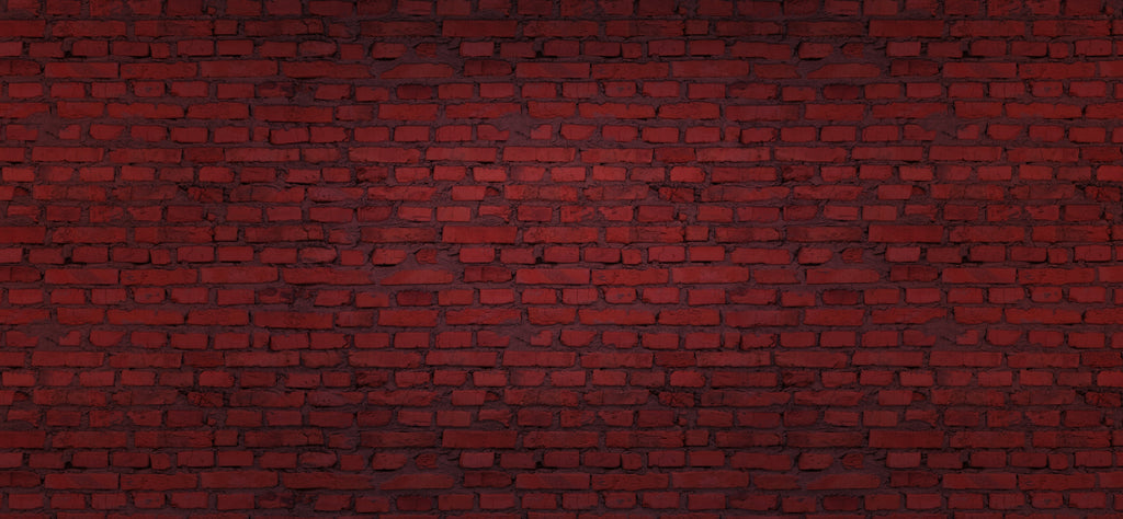 Red brick wallpaper design file showing detailed texture and color variations