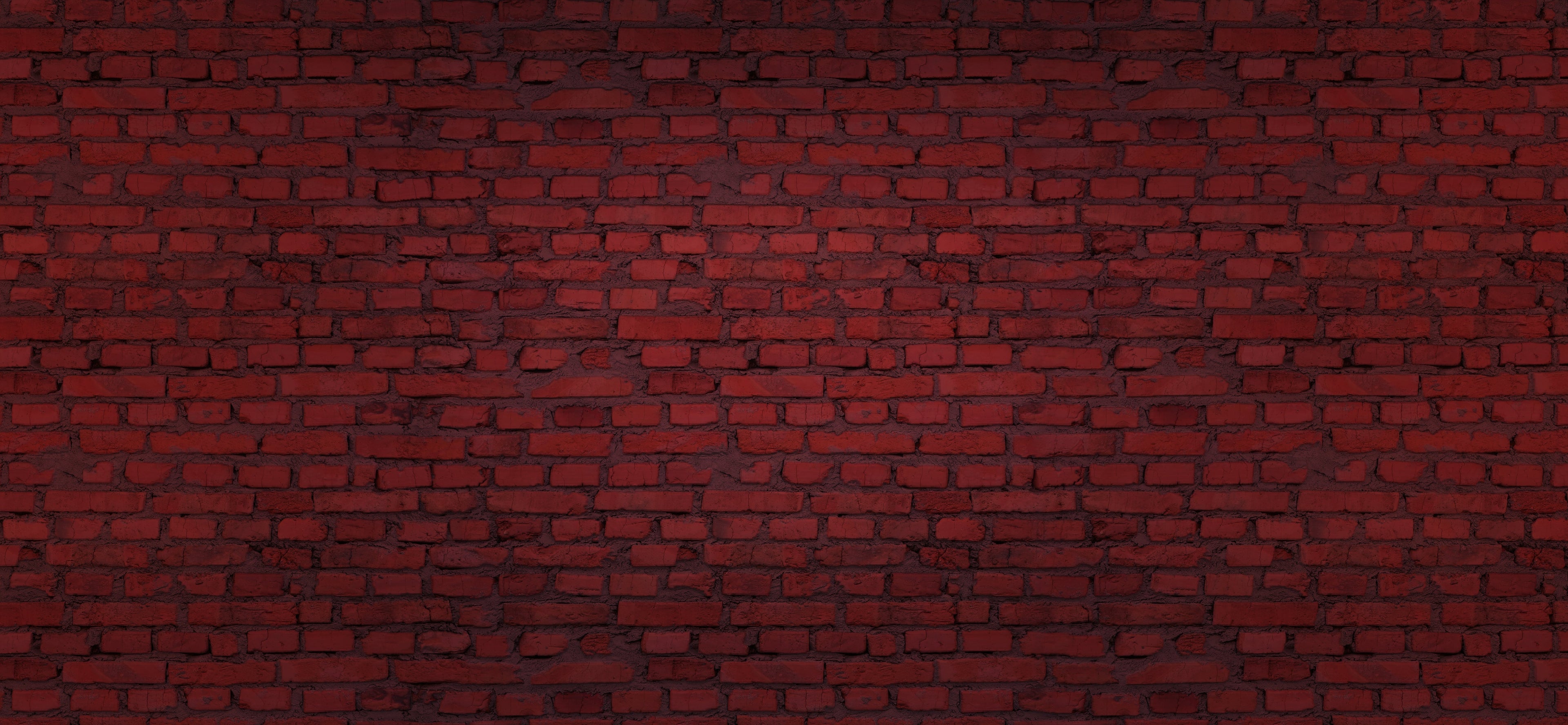 Red brick wallpaper design file showing detailed texture and color variations
