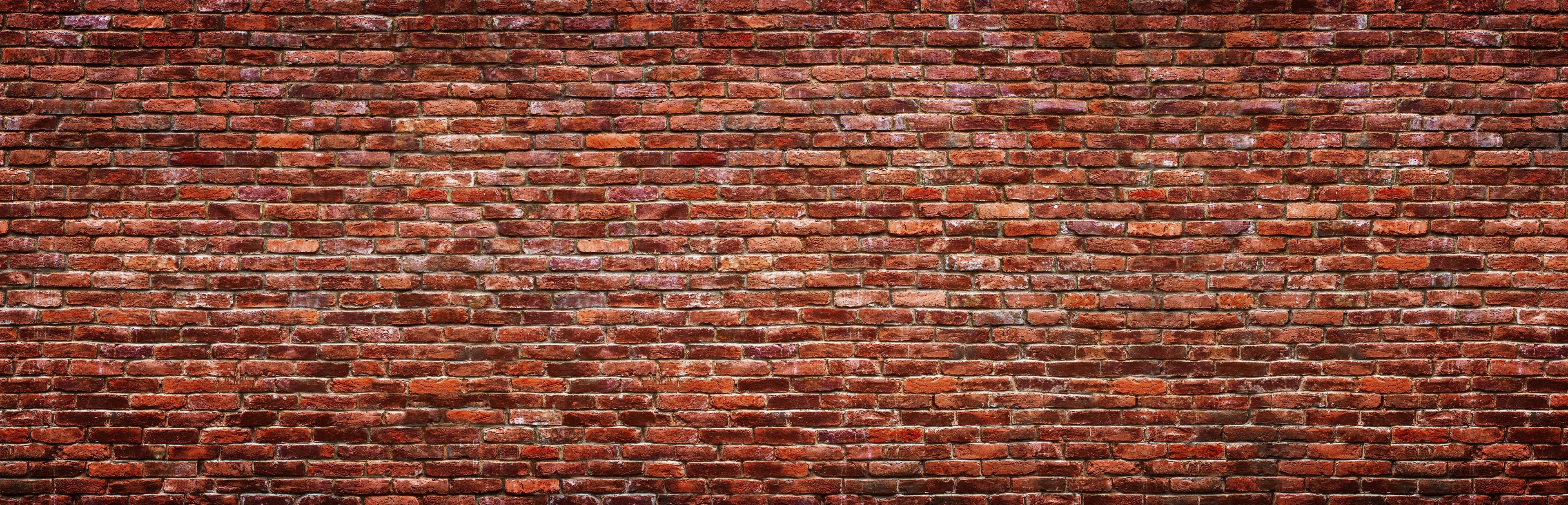 Terracotta brick wallpaper design file showing detailed texture and natural color variations