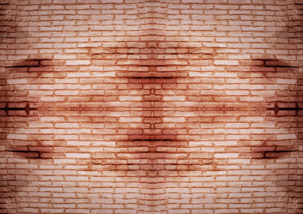 Design file showing detailed terracotta brick pattern with authentic texture and shading