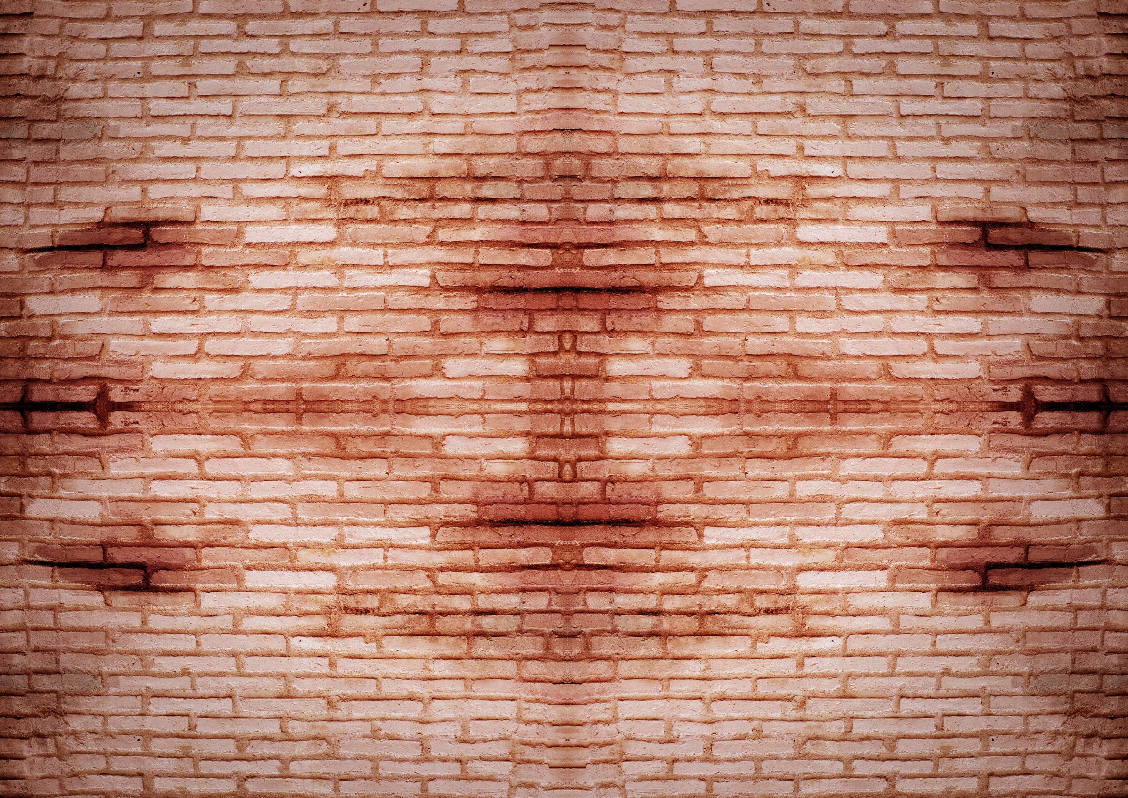 Design file showing detailed terracotta brick pattern with authentic texture and shading