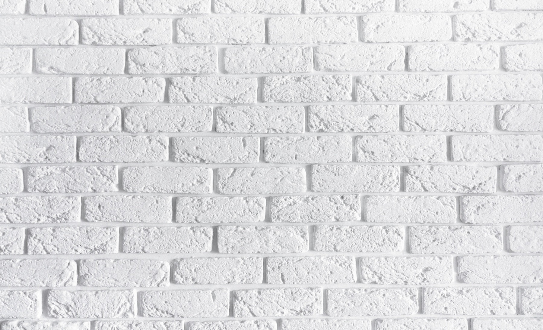 White brick wall pattern design file showing detailed texture and clean industrial finish