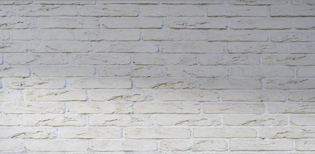 Design file of white brick wall pattern showing detailed stone texture and shadows