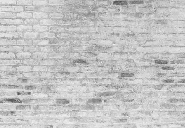 White brick wall pattern design file showing detailed texture and depth