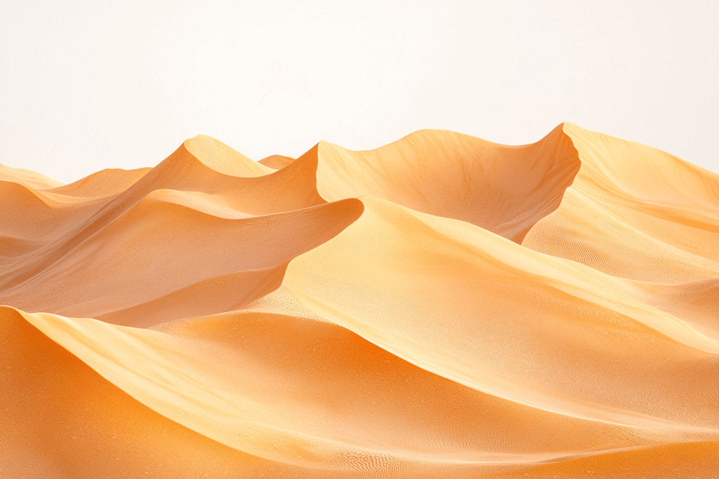 Desert landscape wallpaper design file showing detailed sand dune patterns