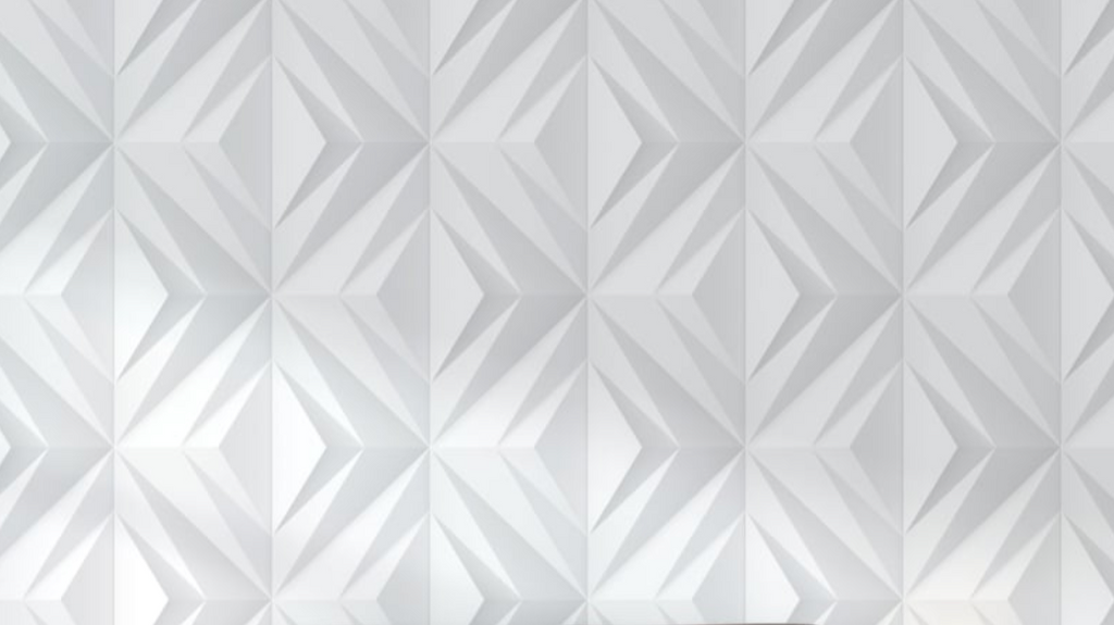 White 3D diamond pattern wallpaper design file showing the detailed geometric structure