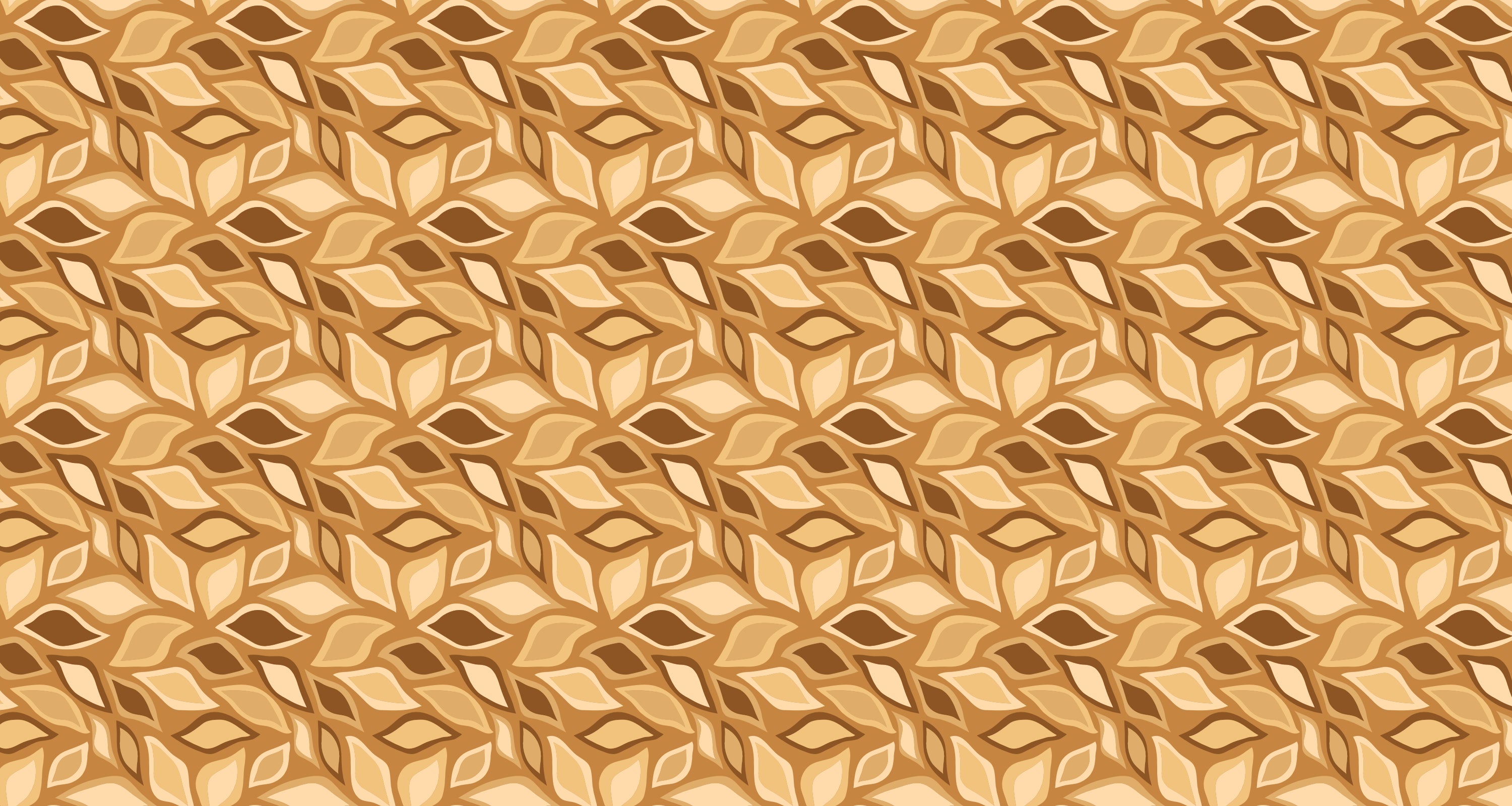 Geometric leaf pattern design file showing intricate beige abstract motif
