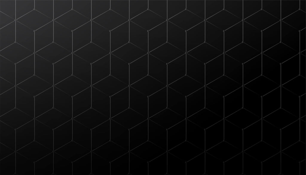 Black hexagon pattern wallpaper design file showing detailed geometric layout